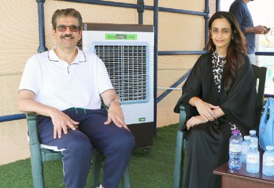 حصة بنت خالد تشهد منافسات بطولة الاتحاد الدولي للتنس