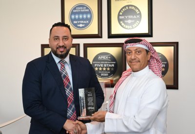 طيران الخليج تحصد جائزة الشريك في الصناعة من الاتحاد الدولي لخدمات الشحن المتخصصة في نقل الحيوانات