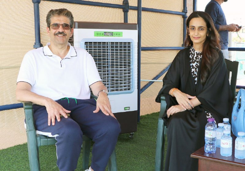 حصة بنت خالد تشهد منافسات بطولة الاتحاد الدولي للتنس