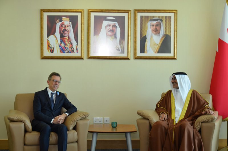 وزير التنمية الاجتماعية يستقبل سفير الجمهورية الفرنسية