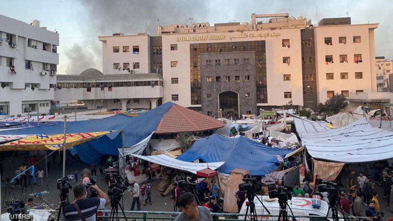 بذريعة "مترو حماس".. إسرائيل تحشد قرب أكبر مستشفيات غزة
