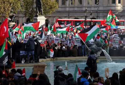 شرطة بريطانيا تتأهب بسبب "المسيرة الوطنية من أجل فلسطين"