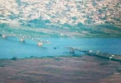 تدمير جسر رئيسي على نهر النيل بين الخرطوم بحري وأم درمان
