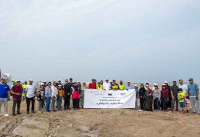 جامعة البحرين للتكنولوجيا "UTB' تطلق حملة لتنظيف الشواطئ بالتعاون مع المحافظة الشمالية