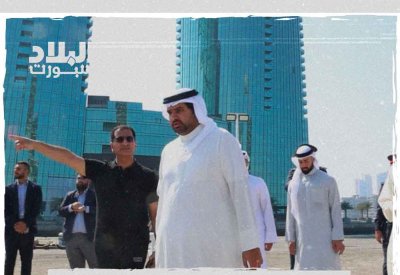 بالفيديو: سمو الشيخ عيسى بن علي يزور موقع بطولة 3x3 لكرة السلة