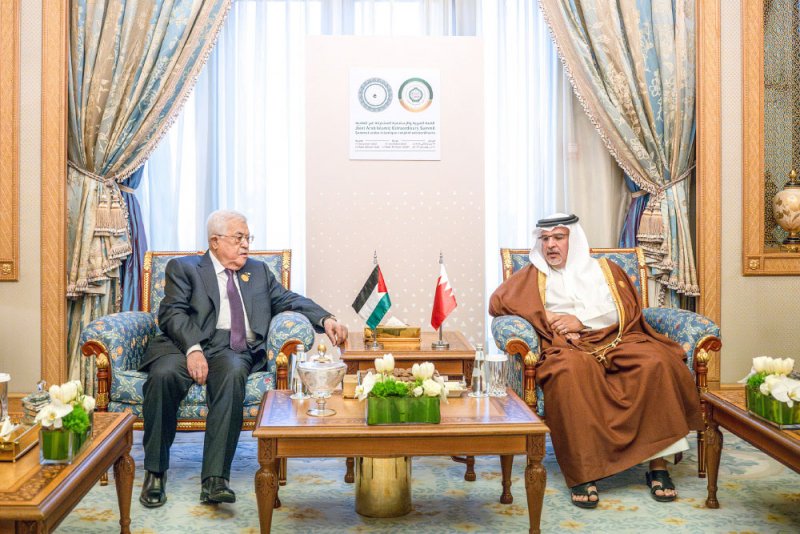 سمو ولي العهد رئيس مجلس الوزراء: موقف البحرين تجاه القضية الفلسطينية ثابت