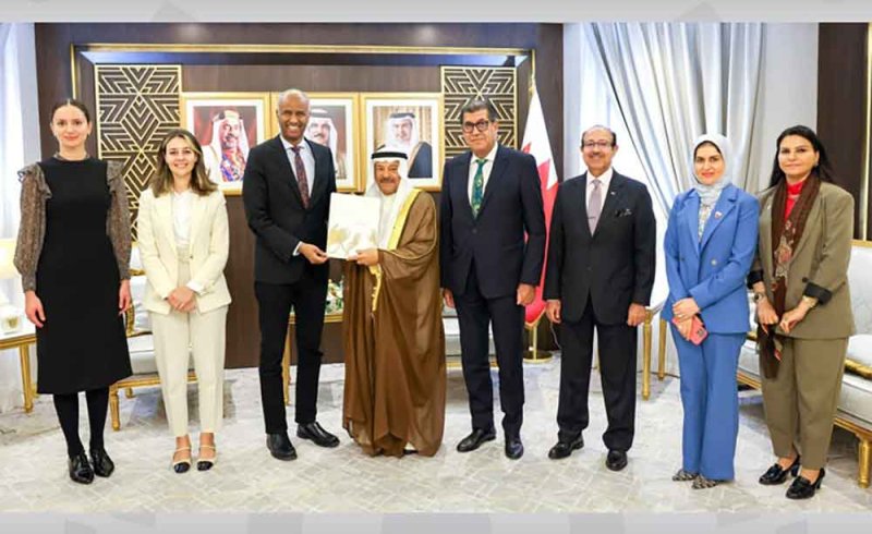 رئيس مجلس الشورى يؤكد الاهتمام والحرص على تعزيز العلاقات البرلمانية بين مملكة البحرين وكندا