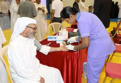 محافظة العاصمة تنظم فعالية صحية بمناسبة اليوم العالمي للسكري