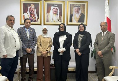 وزيرة الصحة تستقبل رئيس جمعية البحرين لرعاية مرضى السكلر‎