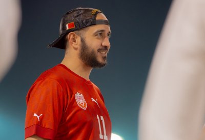 خالد بن حمد يلتقي لاعبي المنتخب الوطني ويحثهم على التمثيل المشرف