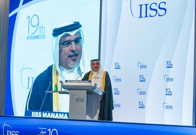 سمو ولي العهد نائب القائد الأعلى للقوات المسلحة رئيس مجلس الوزراء: لن يكون هناك أمن حقيقي إلا بإتمام حل الدولتين من خلال إعطاء الشعب الفلسطيني حقوقه المشروعة في إقامة دولته ‎