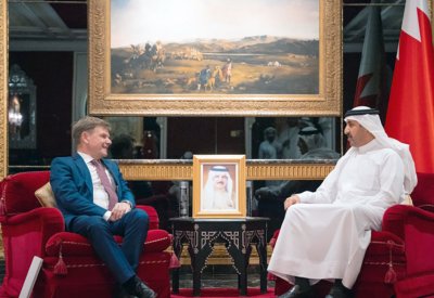 وكيل وزارة الخارجية للشؤون السياسية يجتمع مع نائب رئيس الكتلة البرلمانية لحزب الاتحاد الديمقراطي المسيحي الألماني