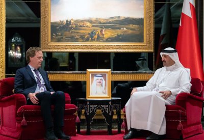 وكيل وزارة الخارجية للشؤون السياسية يجتمع مع المدير العام لشؤون الشرق الأوسط بوزارة خارجية كندا