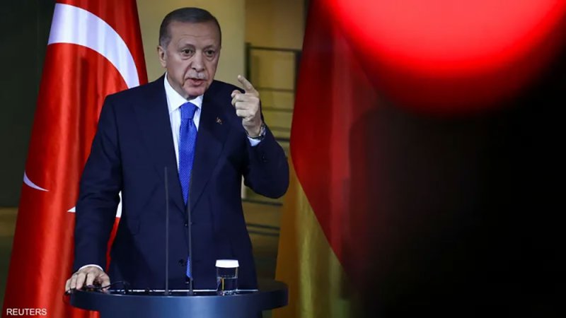 أردوغان ينتقد دعم ألمانيا لإسرائيل بحربها في غزة بتصريح قوي