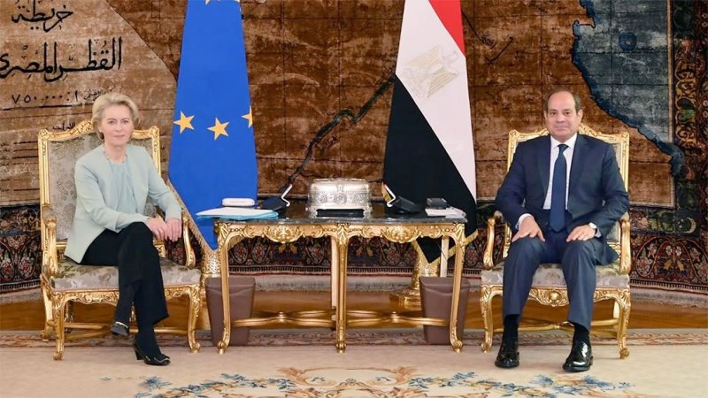 السيسي يشدد على ضرورة وقف إطلاق النار في غزة وحماية المدنيين