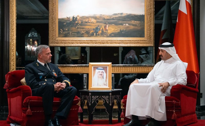 وكيل وزارة الخارجية للشؤون السياسية يجتمع مع رئيس اللجنة العسكرية لحلف شمال الأطلسي (الناتو)