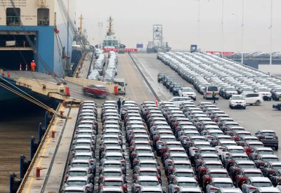 الصين تصبح أكبر مُصدّر للسيارات في العالم بعدد 3.92 مليون وحدة