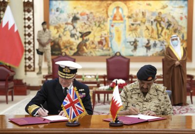 توقيع إعلان نوايا مع بريطانيا لتطوير التعاون العسكري