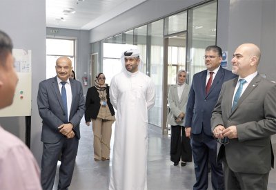 الرئيس التنفيذي لمركز ناصر للتأهيل والتدريب المهني يستقبل رئيس جامعة البحرين