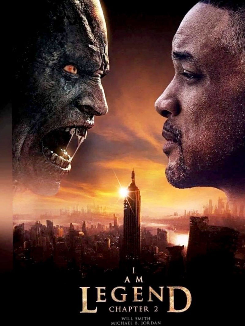 جزء جديد من الفيلم الرائع “I am legend”