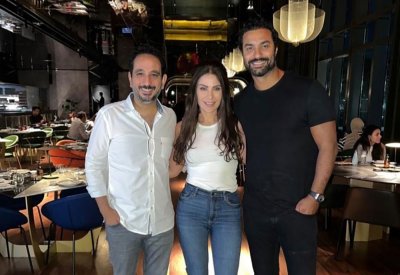 كريم فهمي وصبا مبارك معا في رمضان