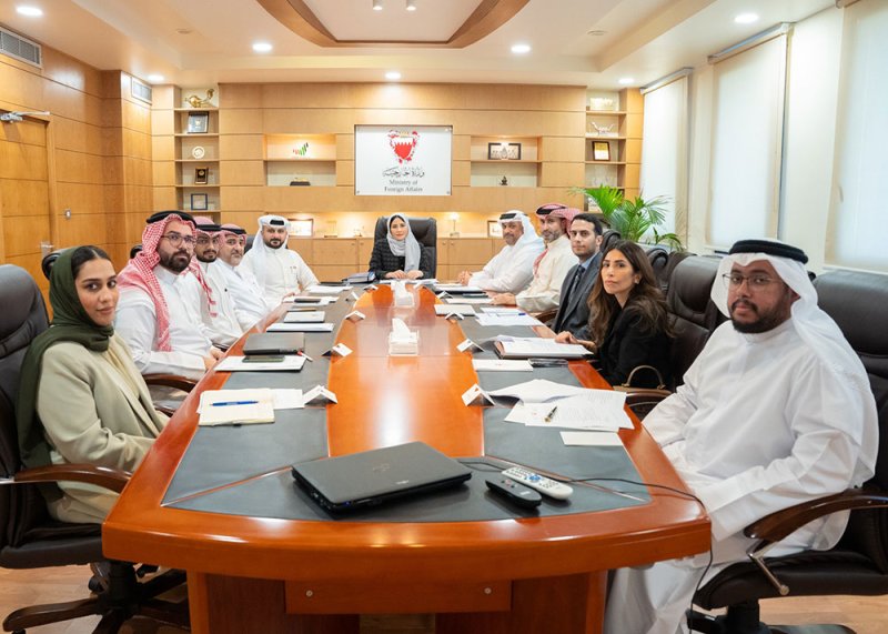 عقد الاجتماع الأول لفريق العمل مفتوح العضوية لصياغة خطة عمل للتعاون بين مملكة البحرين ومنظمة شنغهاي للتعاون