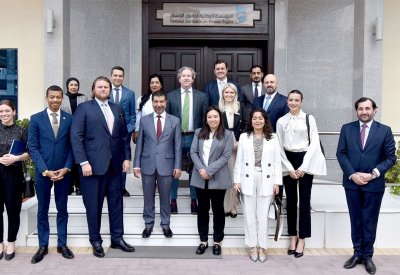 المؤسسة الوطنية لحقوق الإنسان تستقبل وفدا من موظفي مجلسي النواب والشيوخ الامريكي