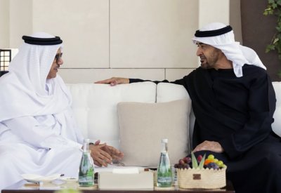 رئيس دولة الإمارات يستقبل وزير الخارجية
