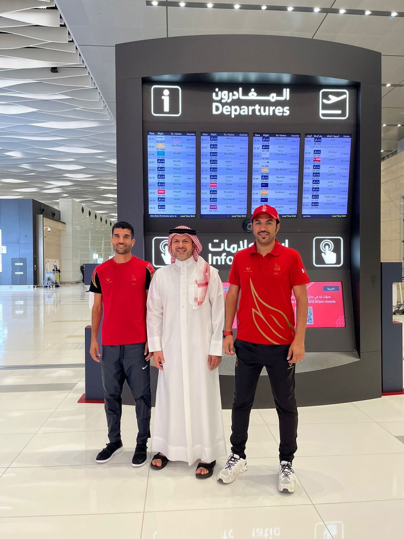 موسى قرش يغادر إلى الفلبين للمشاركة في بطولة آسيا للترايثلون