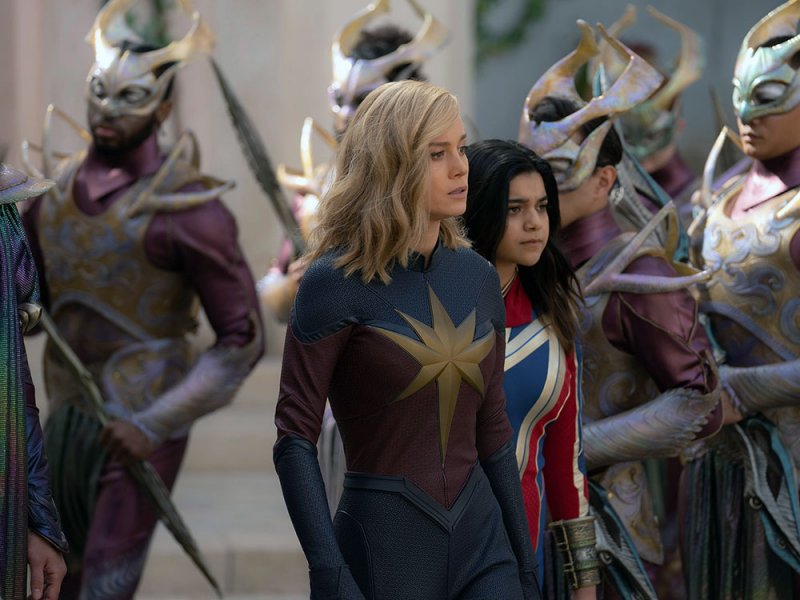 فيلم The Marvels وصعود ونزول في الارباح!