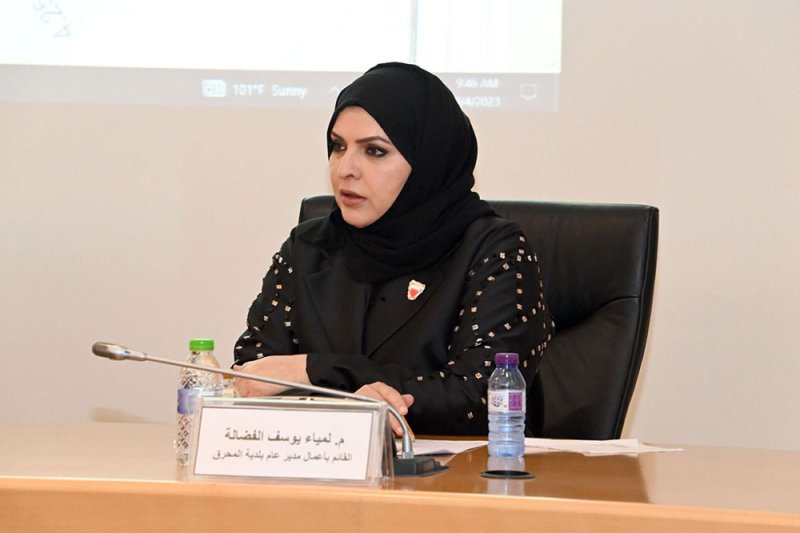الفضالة تضع تصريح رياض الأطفال لدى بلدي المحرق