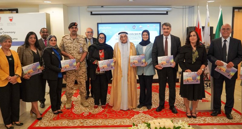 جامعة البحرين الطبية تطلق نسخة مطورة من وحدة السكري المتنقلة بالتعاون مع جمعية السكري ونادي روتاري