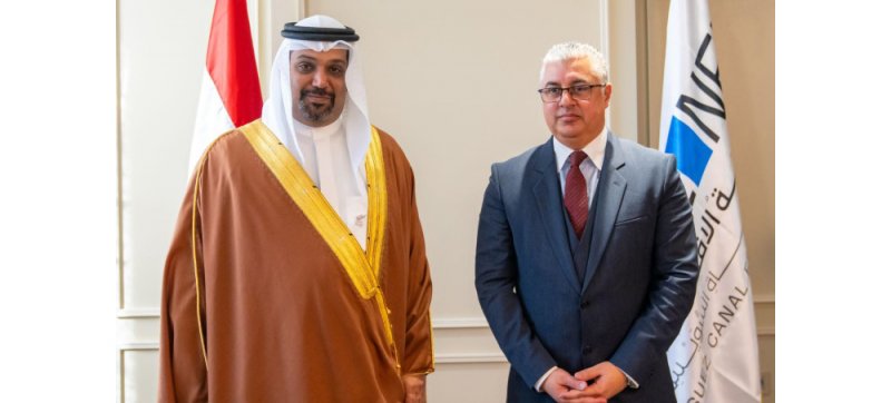 وزير المالية والاقتصاد الوطني يلتقي رئيس الهيئة العامة للمنطقة الاقتصادية لقناة السويس