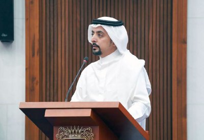النعيمي يعزي ذوي المتوفين بحريق وادي السيل