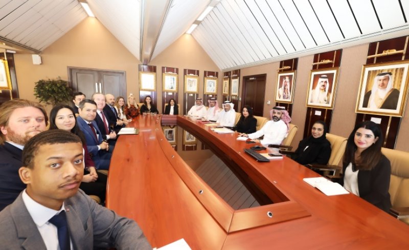 وكيل المحاكم والتوفيق الأسري والنفقة تستقبل وفدًا من موظفي مجلسي النواب والشيوخ الأمريكي