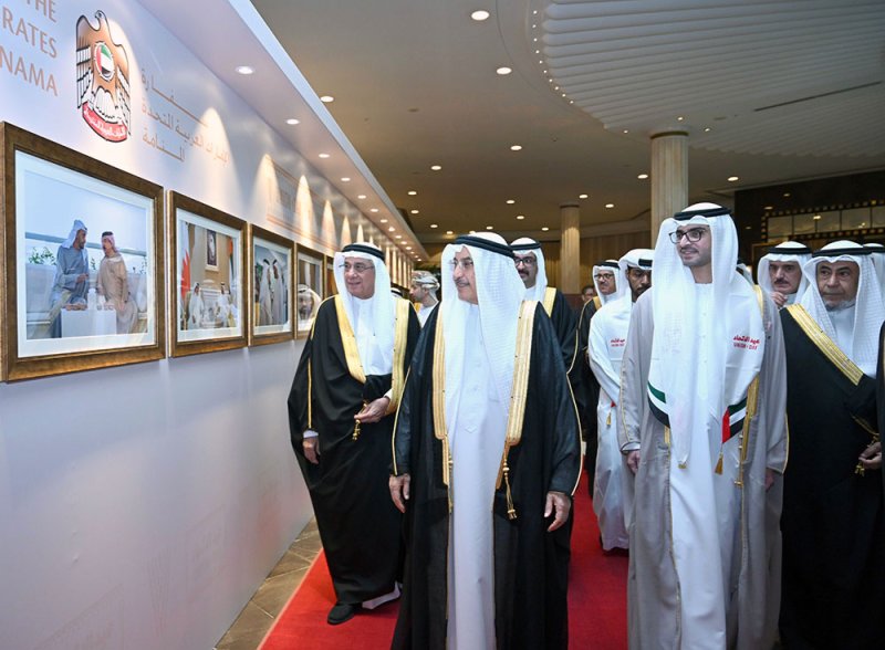 الشيخ خالد بن عبد الله يحضر احتفال السفارة الإماراتية بعيد الاتحاد
