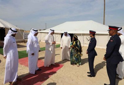 سمو محافظ الجنوبية يشيد بمبادرة سمو الشيخ ناصر بن حمد  بتخصيص جائزة أسبوعية لأفضل مخيم في موسم البر