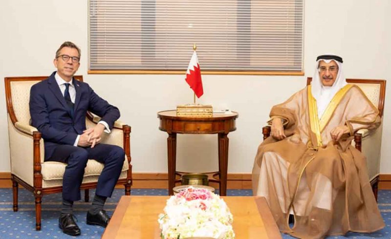 نائب رئيس مجلس الوزراء: تنامي مسارات التعاون والتنسيق المشترك بين البحرين وفرنسا في شتى ميادين الشراكة
