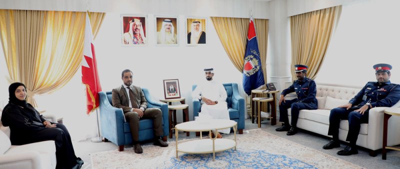 مدير عام تنفيذ الأحكام والعقوبات البديلة يستقبل النائبين جليلة السيد ومحسن العسبول