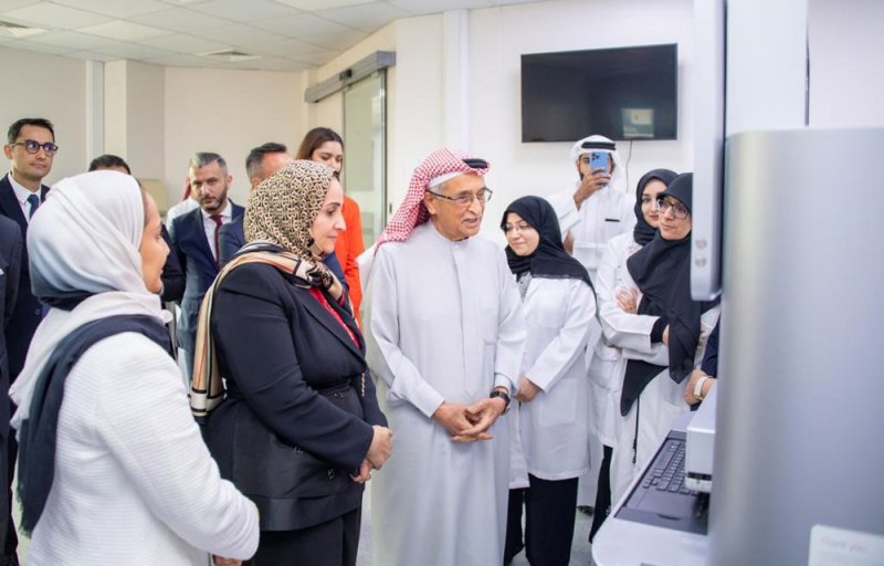 تفعيل استخدام أحد أحدث أجهزة التسلسل الجيني البشري بمركز الجينوم الوطني