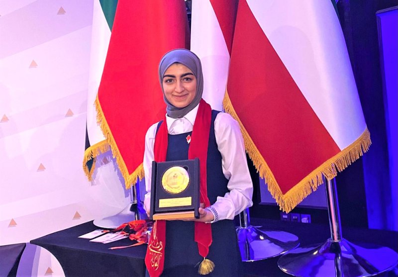 زينب الحوراء.. نموذج مشرّف للطلبة البحرينيين المبدعين