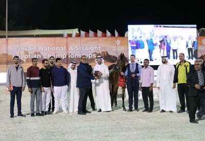 مشاركة جيدة في اليوم الأول لبطولة البحرين الوطنية والخيل ذات السلالة المصرية
