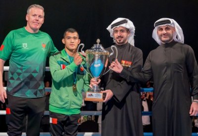 سمو الشيخ خالد بن حمد: فوز الحرس الملكي ببطولة ROYAL RUMBLE للملاكمة يشكل دافعا لحصد المزيد من الإنجازات القادمة