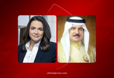 جلالة الملك المعظم يلتقي رئيسة جمهورية المجر