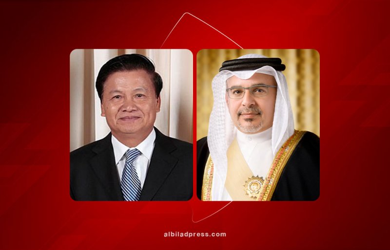 سمو ولي العهد رئيس مجلس الوزراء يهنئ رئيس جمهورية لاوس الديمقراطية الشعبية بذكرى العيد الوطني