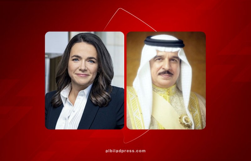 جلالة الملك المعظم يلتقي رئيسة جمهورية المجر