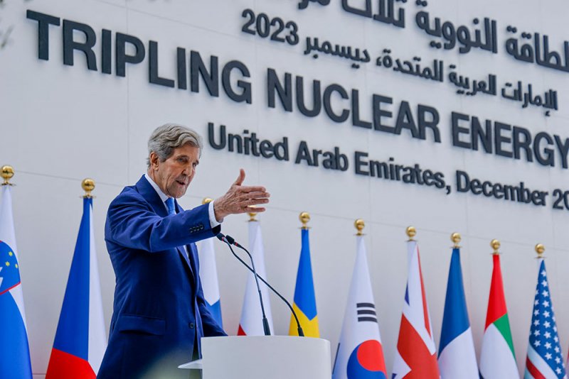 كيري: لن نحقق الحياد الكربوني بحلول 2050 بدون الطاقة النووية