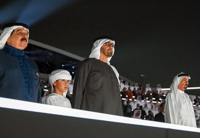 جلالة الملك المعظم يشهد احتفال دولة الإمارات العربية المتحدة بعيد الاتحاد الـ 52‎