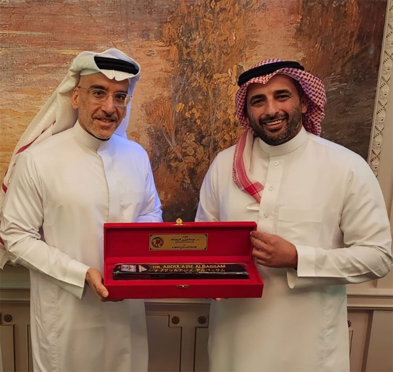 كانو يبحث سبل التعاون مع رئيس الاتحاد السعودي للجودو