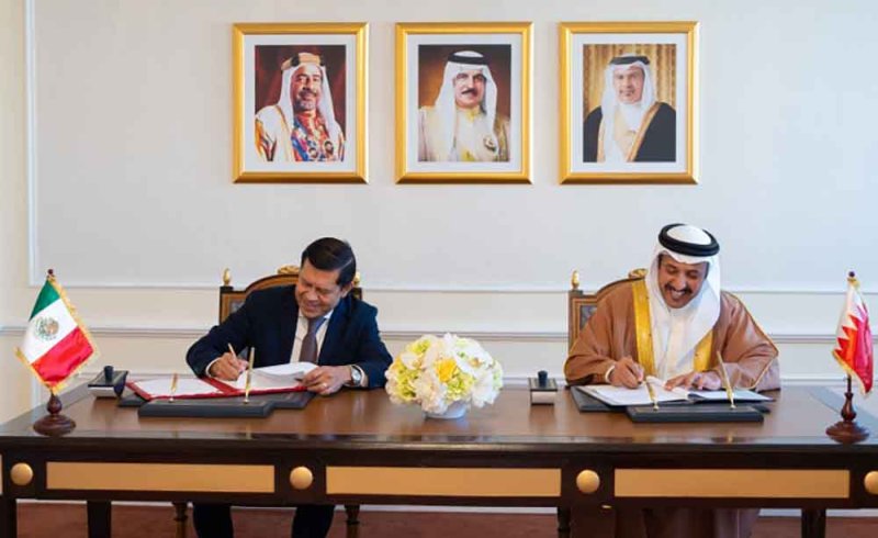 عقد الجولة الأولى من المشاورات السياسية بين مملكة البحرين والولايات المتحدة المكسيكية